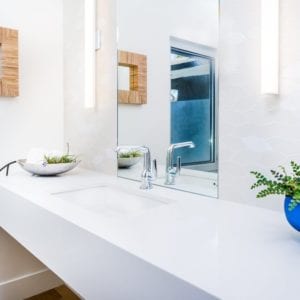 Captivating mid-century remodel bathroom in Westlake Village by JRP Design and Remodel