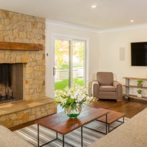 Thousand Oaks whole home remodel living room by JRP Design and Remodel