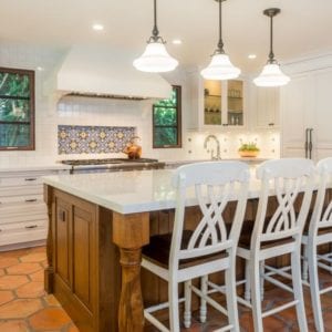 Spanish contemporary kitchen remodel in Westlake Village by JRP Design and Remodel