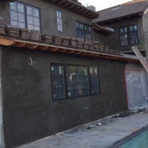Construction photo of serene transitional renovation in Bell Canyon by JRP Design and Remodel