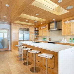 Contemporary kitchen remodel by JRP Design and Remodel in Malibu
