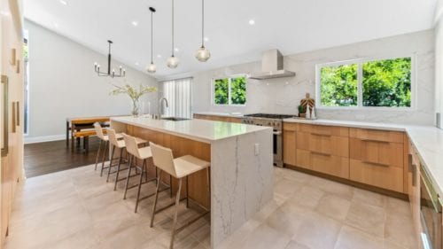 Modern kitchen remodel in Westlake Village, Foxmoor Hills by JRP Design and Remodel