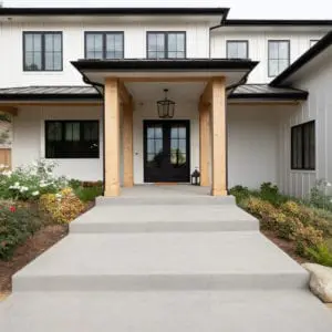 Modern farmhouse custom home in the Santa Rosa Valley by JRP Design and Remodel