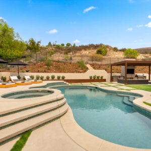 Contemporary Backyard Renovation in Thousand Oaks by JRP Design and Remodel