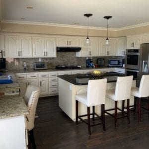 Before photo of Oak Park Soirée kitchen by JRP Design and Remodel