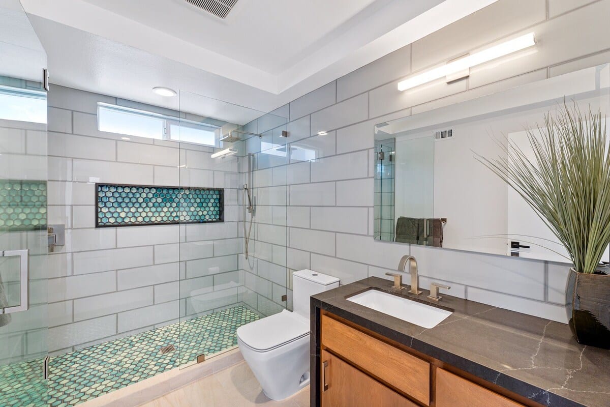 Bathroom of Channel Islands home rental