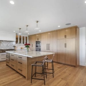 Contemporary kitchen in Oak Park by JRP Design and Remodel