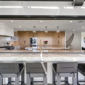 Contemporary kitchen in Oak Park by JRP Design and Remodel