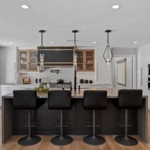 Modern kitchen remodel in Westlake Village by JRP Design and Remodel