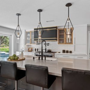Modern kitchen remodel in Westlake Village by JRP Design and Remodel