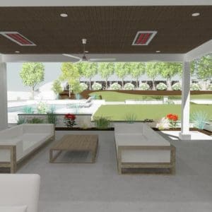 Backyard remodel in Westlake Village by JRP Design and Remodel
