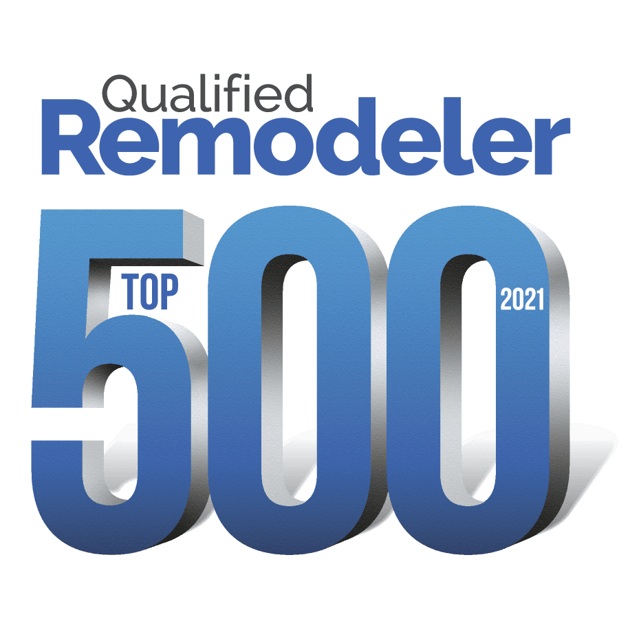 Qualified Remodeler Award 2021 received by JRP Design and Remodel