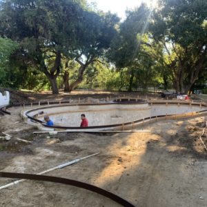 Construction of home in Westlake Village by JRP Design and Remodel