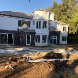 Construction of home in Westlake Village by JRP Design and Remodel