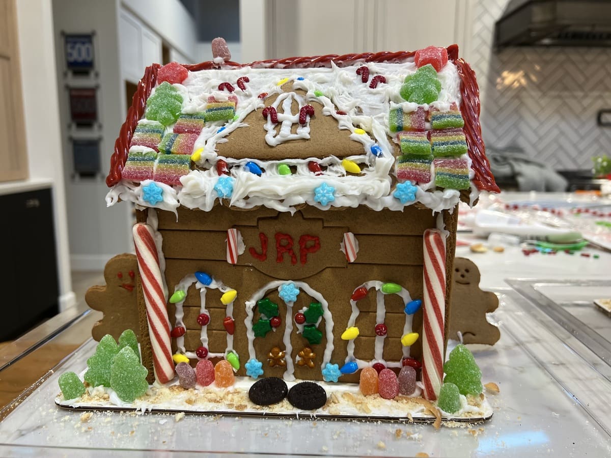 Gingerbread house designed by JRP Design & Remodel (6)