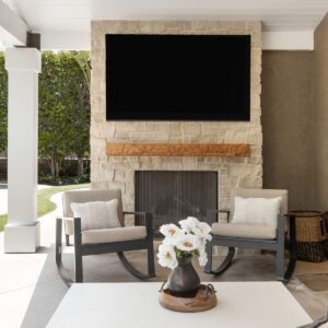 Transitional Outdoor Living in Newbury Park by JRP Design & Remodel