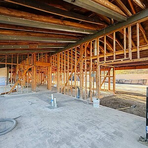 Modern Ranch Estate under construction in Thousand Oaks by JRP Design and Remodel.