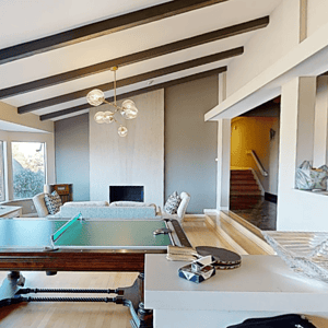 Before image modern ranch living room remodel by JRP Design and Remodel in Thousand Oaks.