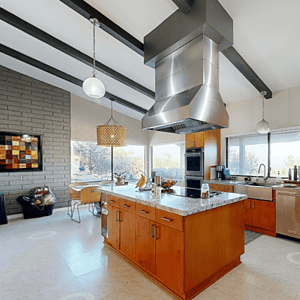 Before photos of Modern Ranch kitchen remodel in Thousand Oaks by JRP Design and Remodel.